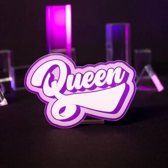 Crushworthy Crushworthy - Queen Varsity - Sticker Crushworthy Crushworthy - Queen Varsity - Sticker