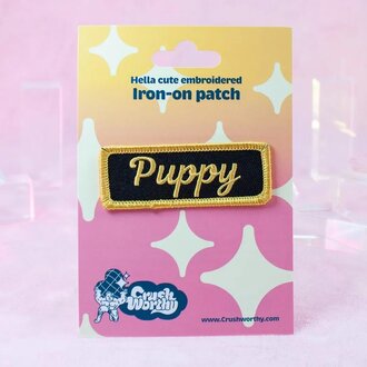 Crushworthy Crushworthy - Puppy Mechanic patch (yellow)