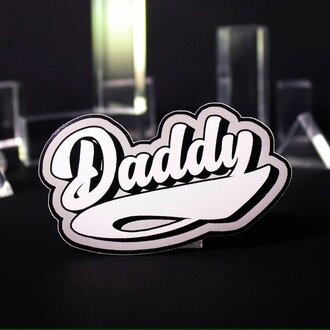 Crushworthy Crushworthy - Daddy Varsity - Sticker
