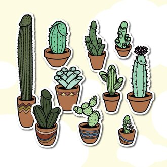 Crushworthy Crushworthy - Cockti Sticker Pack