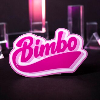 Crushworthy Crushworthy - Bimbo Varsity - Sticker Crushworthy Crushworthy - Bimbo Varsity - Sticker