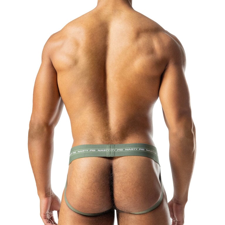 Nasty Pig Nasty Pig Core Jock Strap 3.0 - Army Green/Hedge Green/White