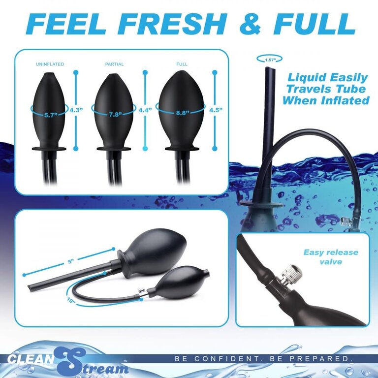 CleanStream CleanStream Inflatable Enema Plug