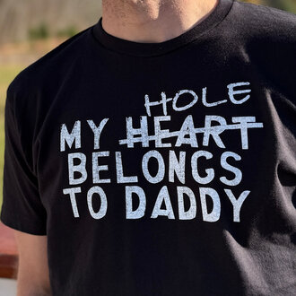 Burly Shirts Burly Shirts My Heart Belongs to Daddy Burly Shirts Burly Shirts My Heart Belongs to Daddy