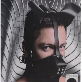 Master Series Master Series Puppy Play Hood/Ball Gag