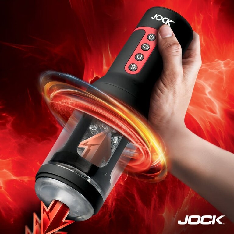 Jock Jock Auto Spin Spinning and Thrusting Masturbator