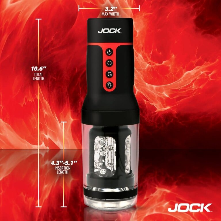 Jock Jock Auto Spin Spinning and Thrusting Masturbator