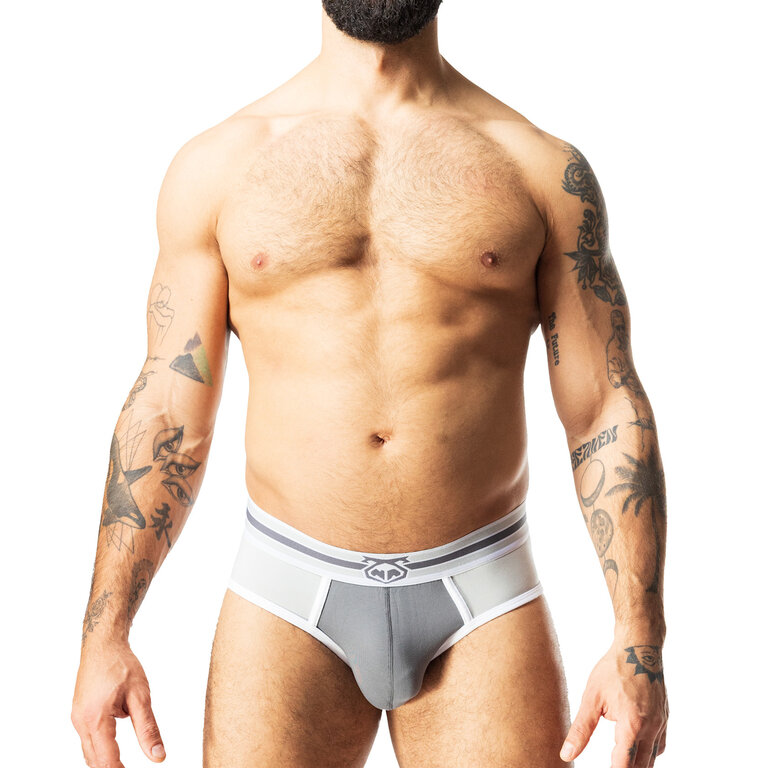 Nasty Pig Nasty Pig Evolve Classic Brief - White/Grey