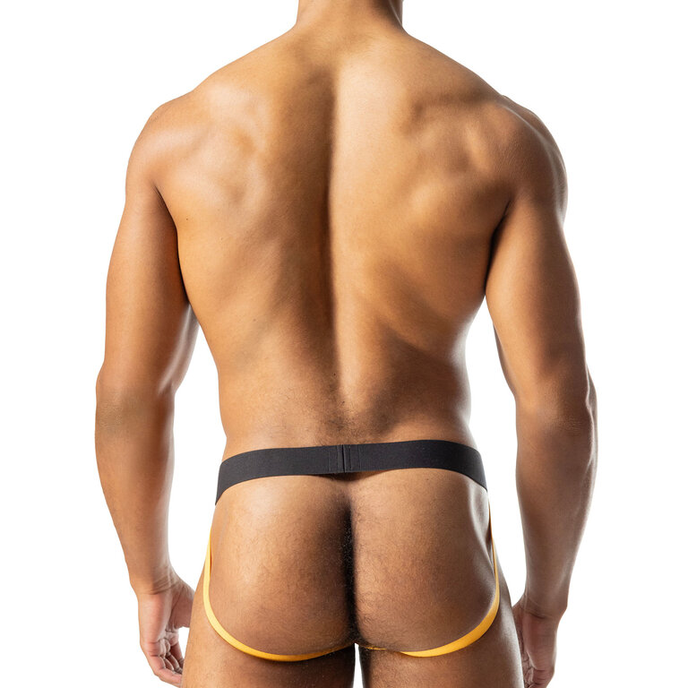 Nasty Pig Nasty Pig Contender Jock Strap - Black/Red/Gold