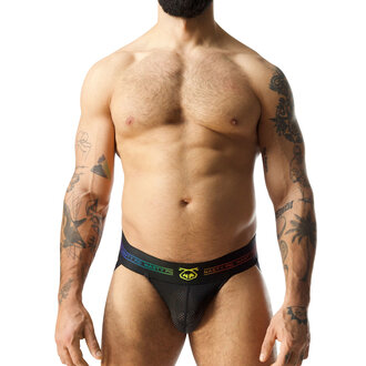 Nasty Pig Nasty Pig Prism Pride Jock Strap - Black Nasty Pig Nasty Pig Prism Pride Jock Strap - Black