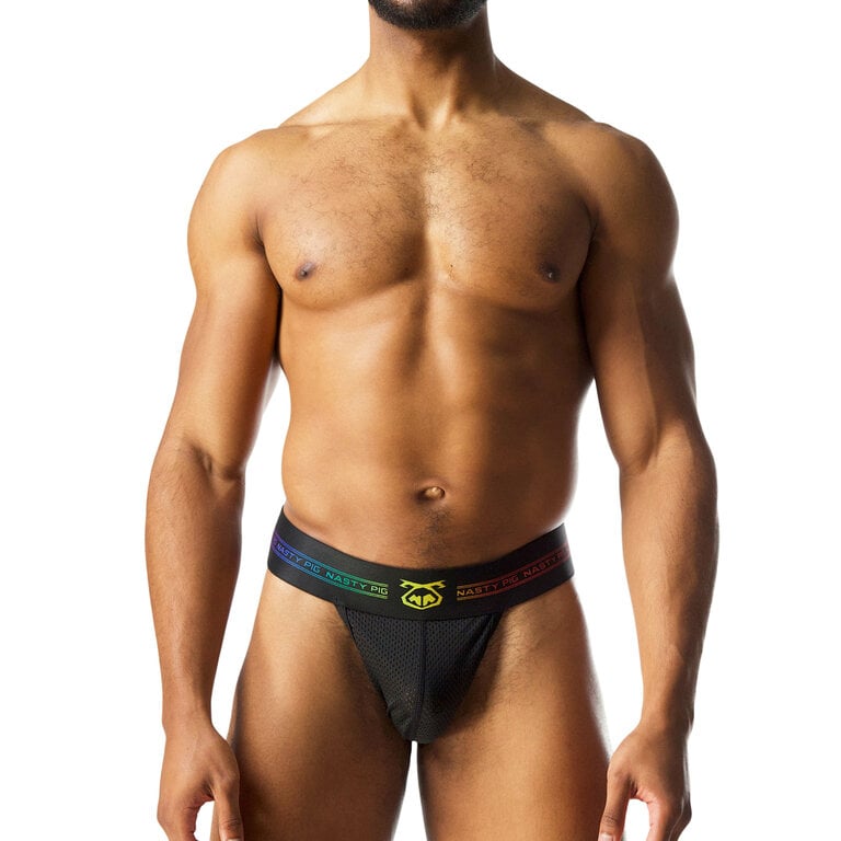 Nasty Pig Nasty Pig Prism Pride Thong - Black