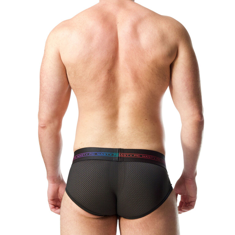 Nasty Pig Nasty Pig Prism Pride U-Front Brief - Black