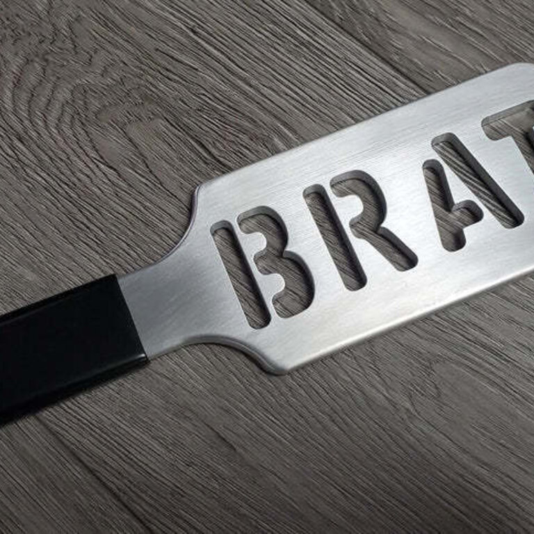 Ballistic Metal Ballistic Metal Brat Spanking Paddle in Aluminum