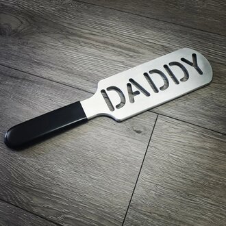 Ballistic Metal Ballistic Metal Daddy Spanking Paddle in Aluminum