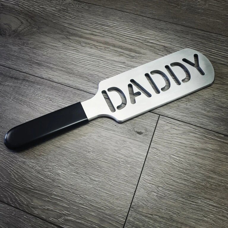 Ballistic Metal Ballistic Metal Daddy Spanking Paddle in Aluminum