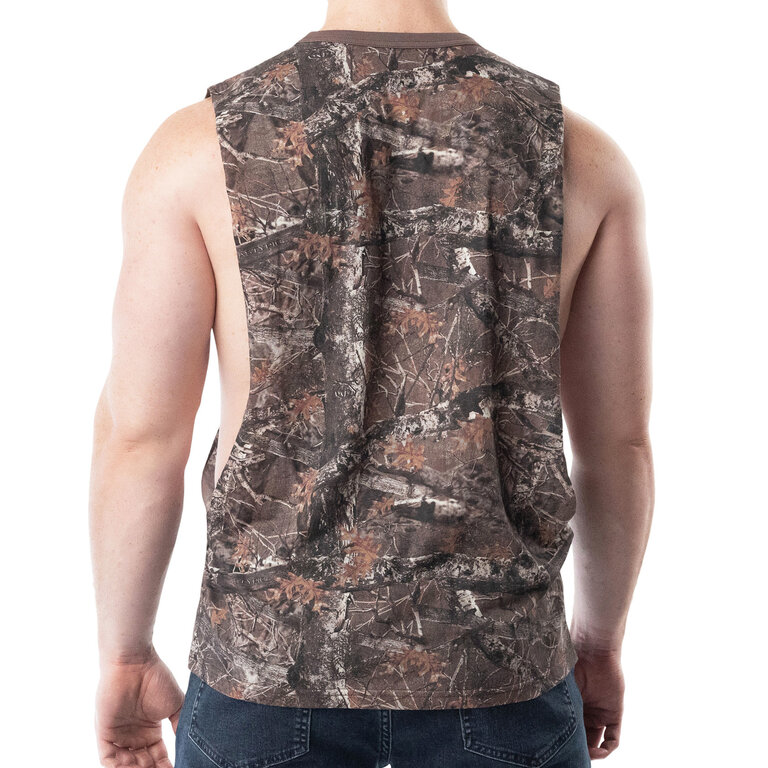 Nasty Pig Nasty Pig Timber  Brandmark  Shredder  Tank  Top