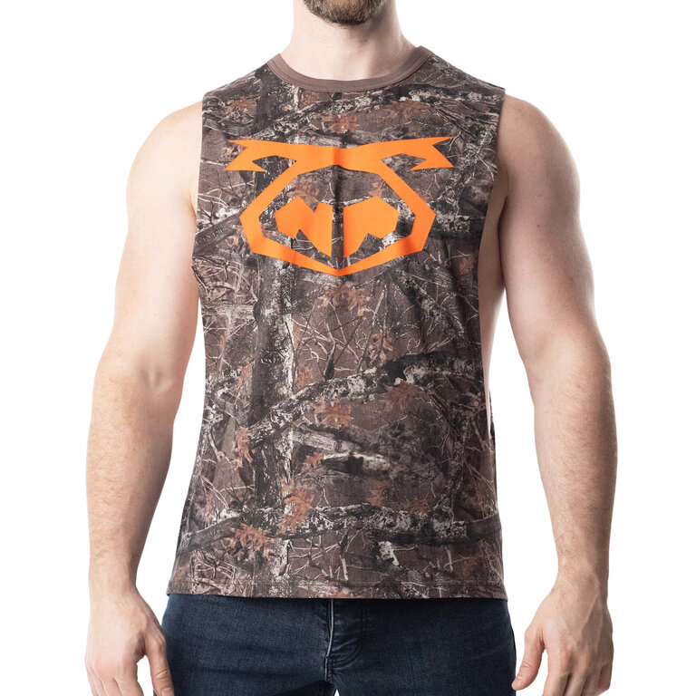 Nasty Pig Nasty Pig Timber  Brandmark  Shredder  Tank  Top