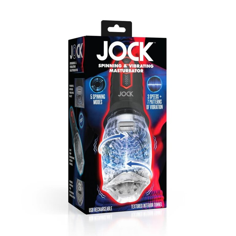 Jock Jock Spinning and Vibrating Masturbator