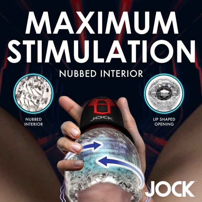 Jock Jock Spinning and Vibrating Masturbator