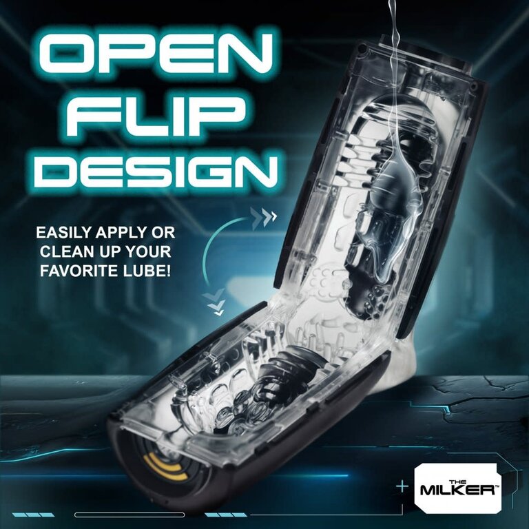 The Milker The Milker Pleasure Grip Sucking & Vibrating Masturbator