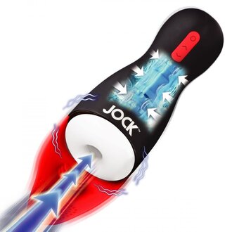 Jock Jock Sucking and Vibrating Masturbator