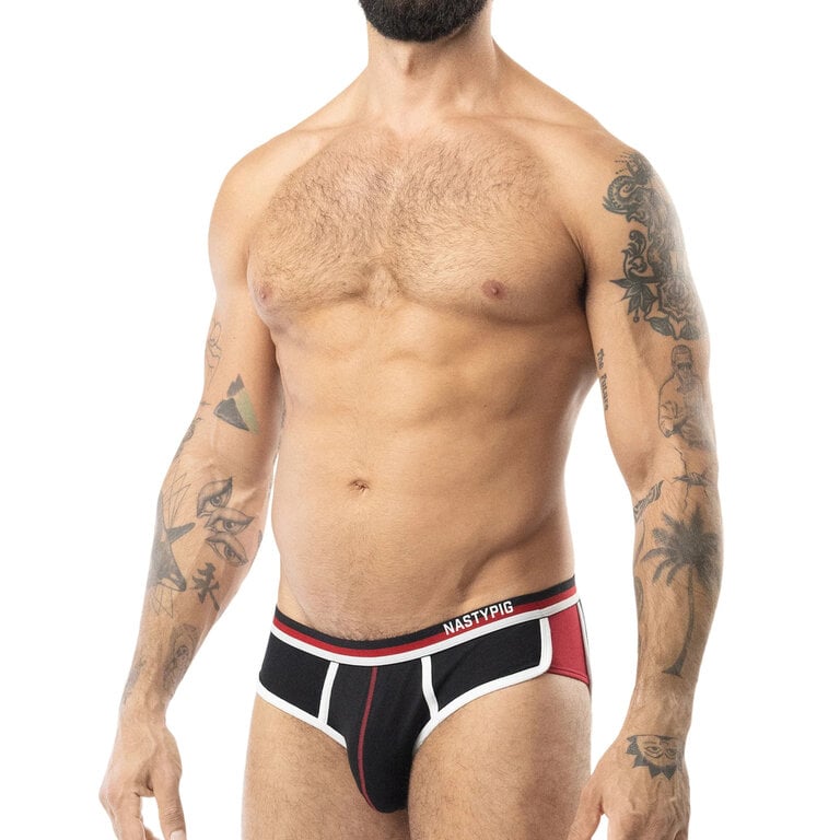 Nasty Pig Nasty Pig Lift Club Classic Brief - Black/Red