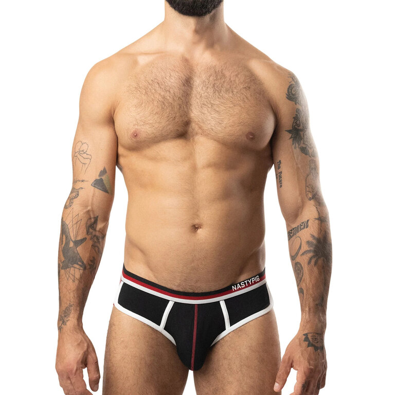 Nasty Pig Nasty Pig Lift Club Classic Brief - Black/Red