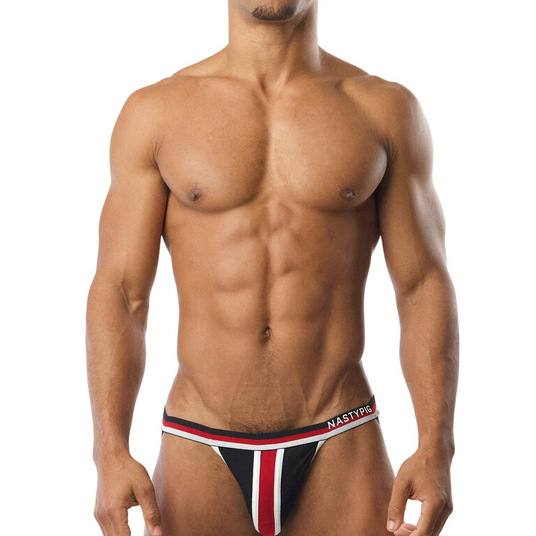 Nasty Pig Nasty Pig Lift Club Jock Strap - Black/Red