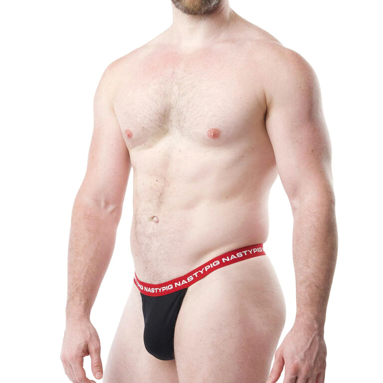 Nasty Pig Nasty Pig Lift Club Thong - Black/Red