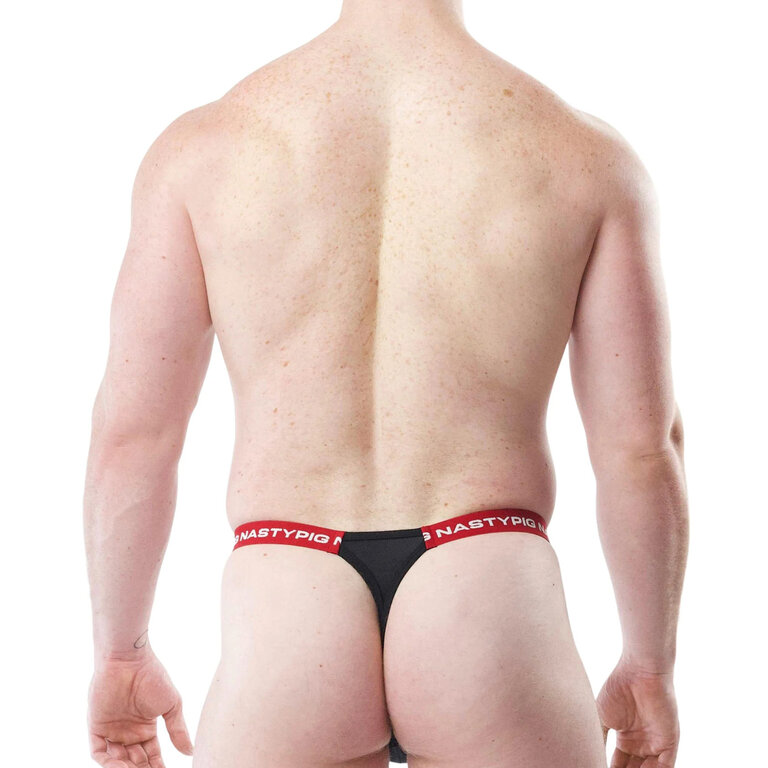 Nasty Pig Nasty Pig Lift Club Thong - Black/Red