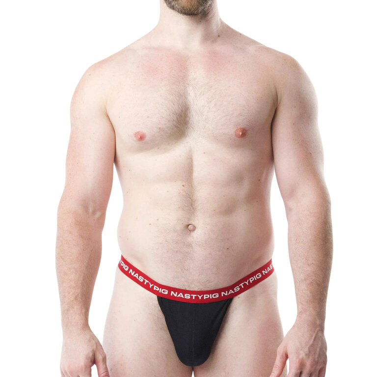 Nasty Pig Nasty Pig Lift Club Thong - Black/Red