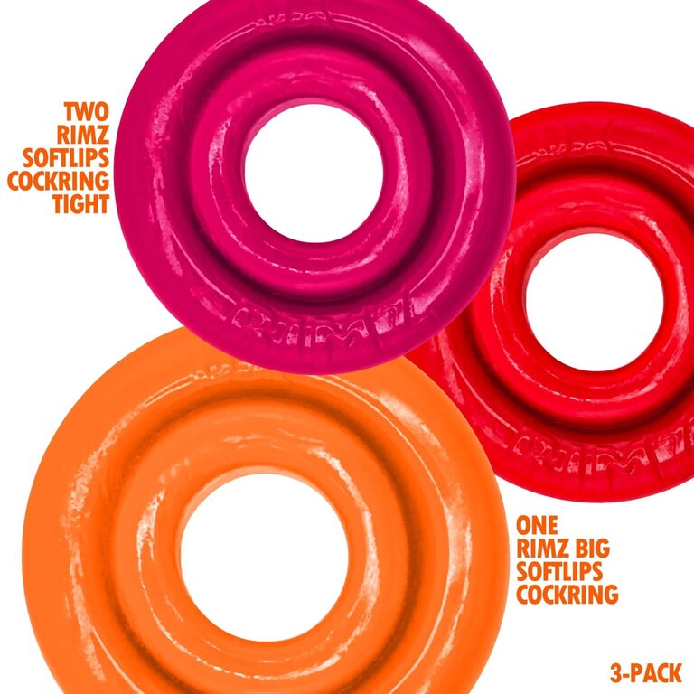 Oxballs Oxballs RimRingz multi size 3-pack (2 Regular / 1 Big)