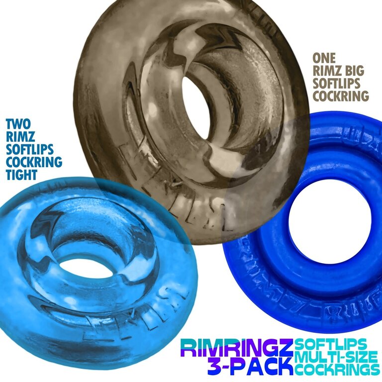 Oxballs Oxballs RimRingz multi size 3-pack (2 Regular / 1 Big)