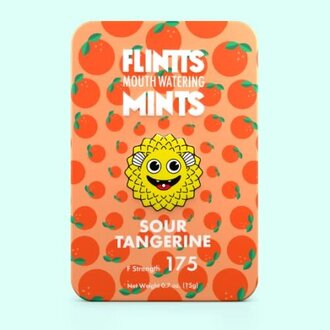 Flintts Mints Flintts Mints Sour Tangerine F-Strength: 175 Flintts Mints Flintts Mints Sour Tangerine F-Strength: 175