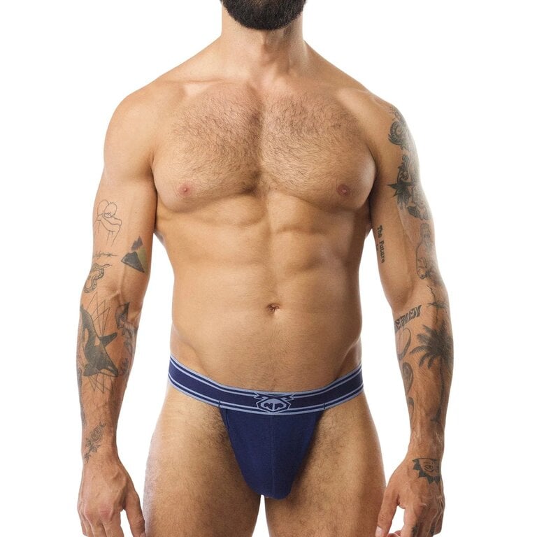 Nasty Pig Nasty Pig Core Thong - Midnight Navy/Perry Blue