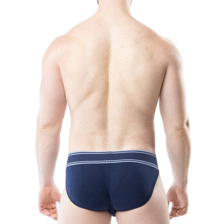 Nasty Pig Nasty Pig Core Y-Front Brief - Midnight Navy/Perry Blue