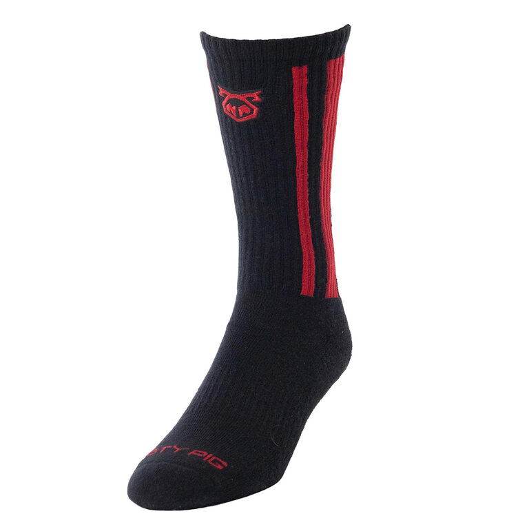 Nasty Pig Nasty Pig Ignite Calf Sock - Black/Red