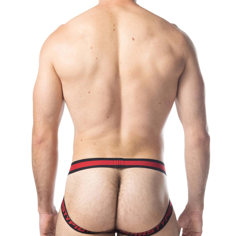 Nasty Pig Nasty Pig Ignite Jock Strap - Black/Red