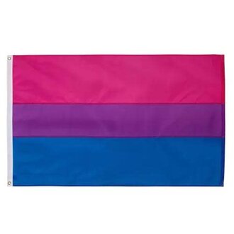 Pride not Prejudice Pride... Flag Nylon Bisexual 03' x 05'