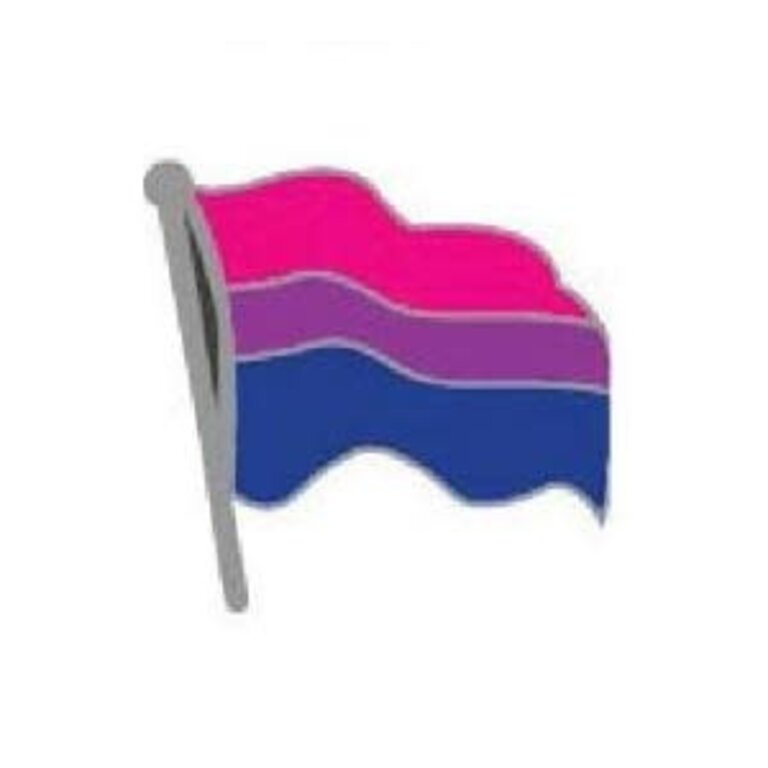 Pride not Prejudice Pride Pin - Wavy Flag