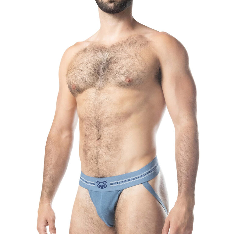 Nasty Pig Nasty Pig Core Jock Strap 3.0 - Blue Steel/Midnight Navy/White