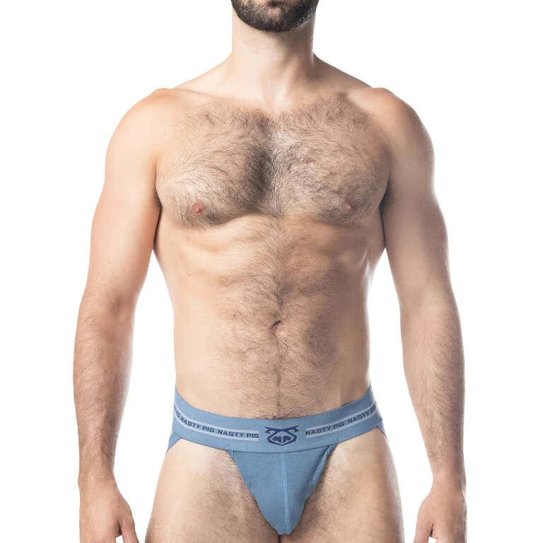 Nasty Pig Nasty Pig Core Jock Strap 3.0 - Blue Steel/Midnight Navy/White
