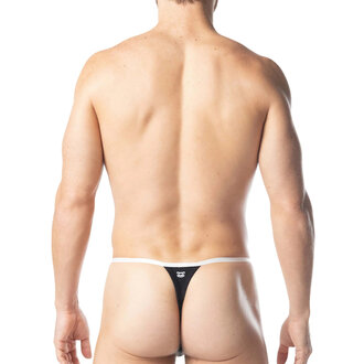 Nasty Pig Nasty Pig Adonis Thong - Black/White