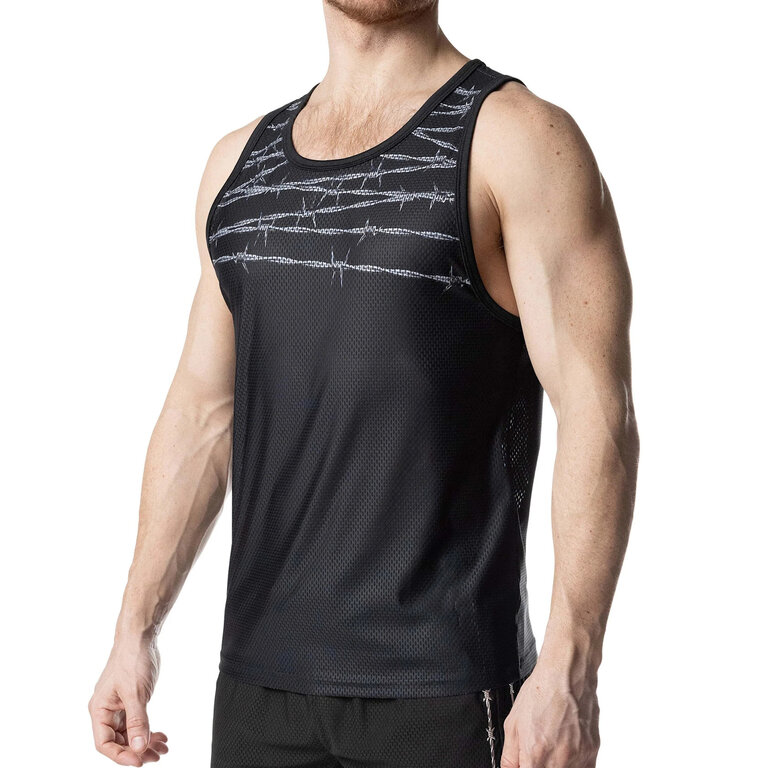 Nasty Pig Nasty Pig Barbed Wire Tank Top - Black