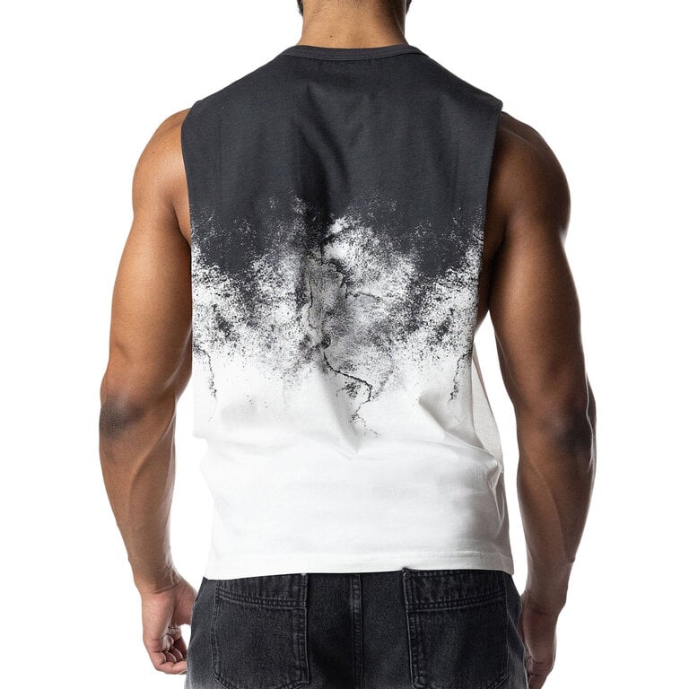 Nasty Pig Oxidize Brandmark Shredder Tank Top - Black/White
