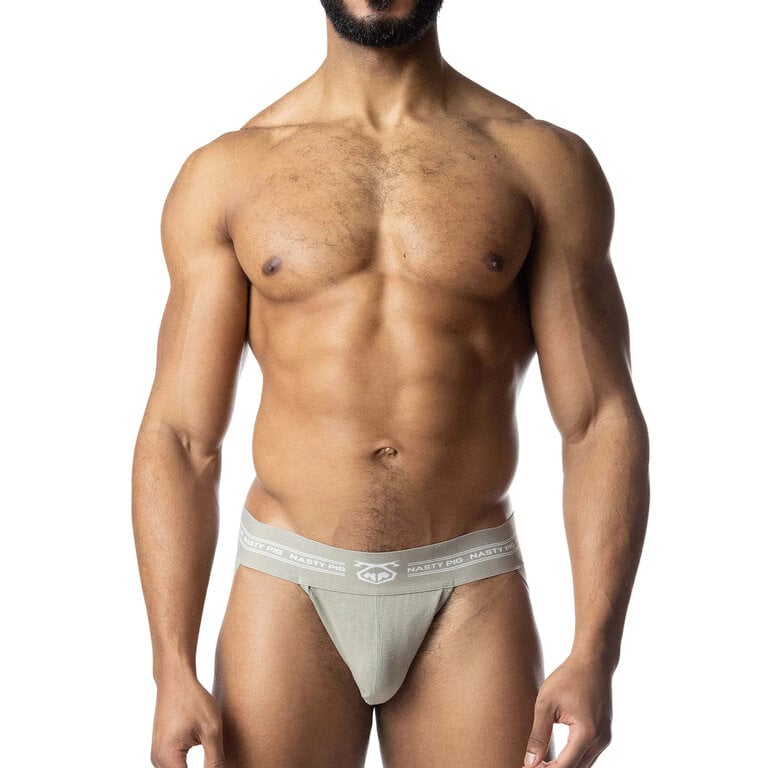 Nasty Pig Nasty Pig Core Jock Strap - Sage Green/White