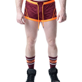 Nasty Pig Nasty Pig Rival Trunk Short - Burgundy/Vibrant Orange