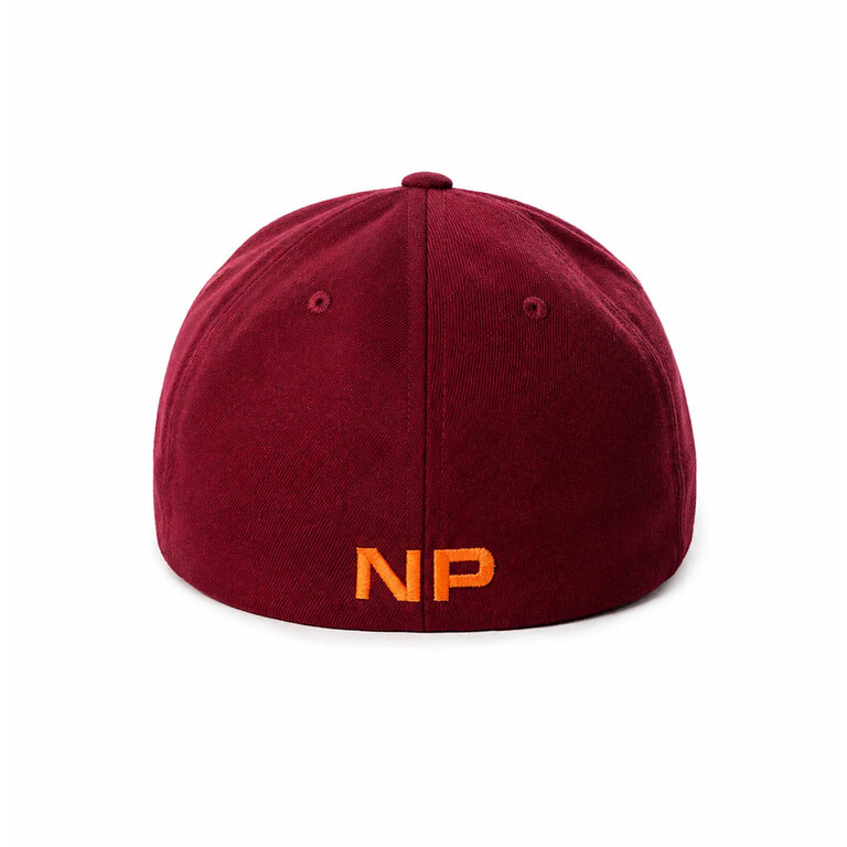 Nasty Pig Nasty Pig Snout Cap 3.0 - Burgundy/Vibrant Orange/White