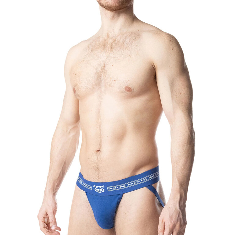Nasty Pig Nasty Pig Core Jock Strap - Quartz Blue/White