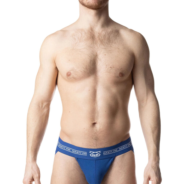 Nasty Pig Nasty Pig Core Jock Strap - Quartz Blue/White